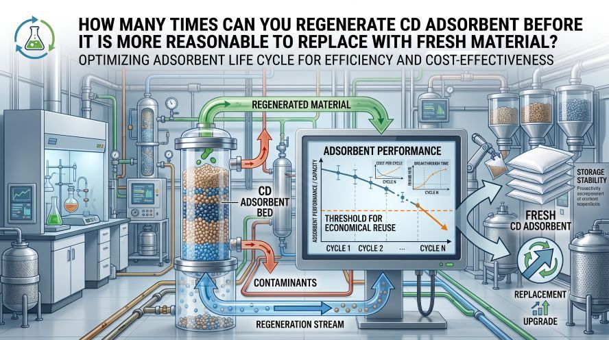 How Many Times Can You Regenerate CD Adsorbent Before Fresh Replacement Makes More Sense?