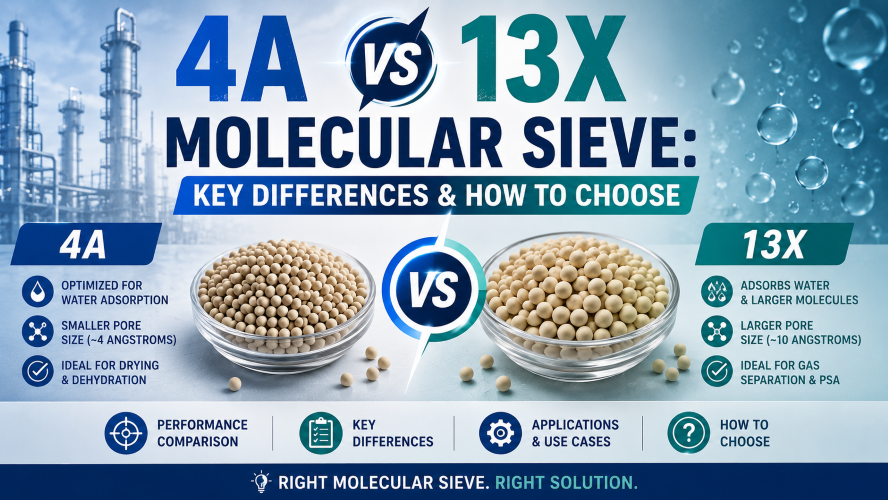 4A vs 13X Molecular Sieve: Key Differences & How to Choose