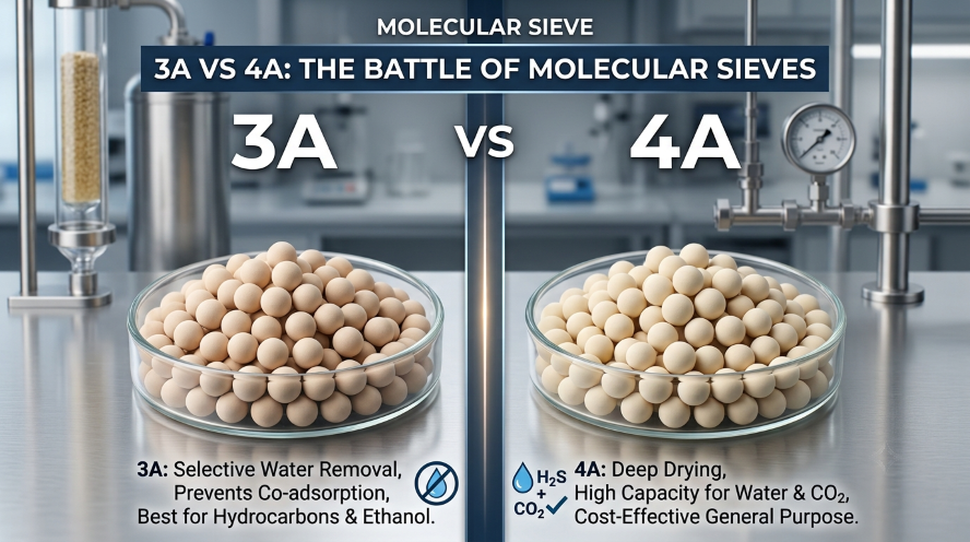 3A vs 4A Molecular Sieve: Key Differences & How to Choose