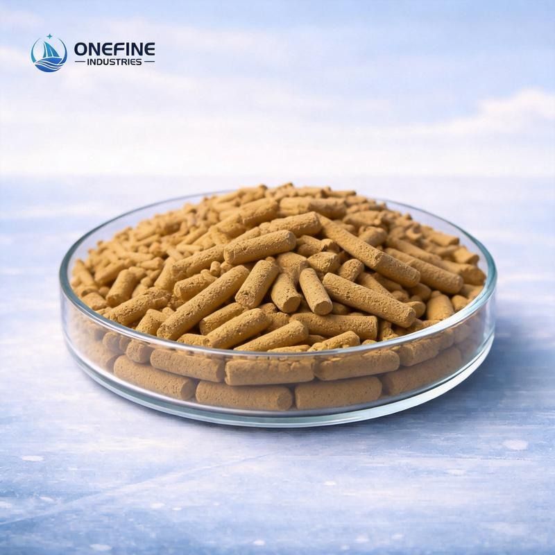 Ammonia refining desulfurization catalyst