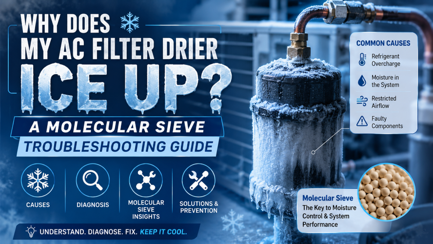 Why Does My AC Filter Drier Ice Up? A Molecular Sieve Troubleshooting Guide