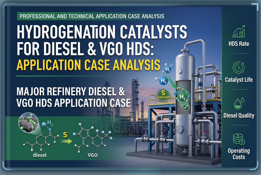 Hydrogenation Catalysts for Diesel & VGO HDS: Application Case Analysis