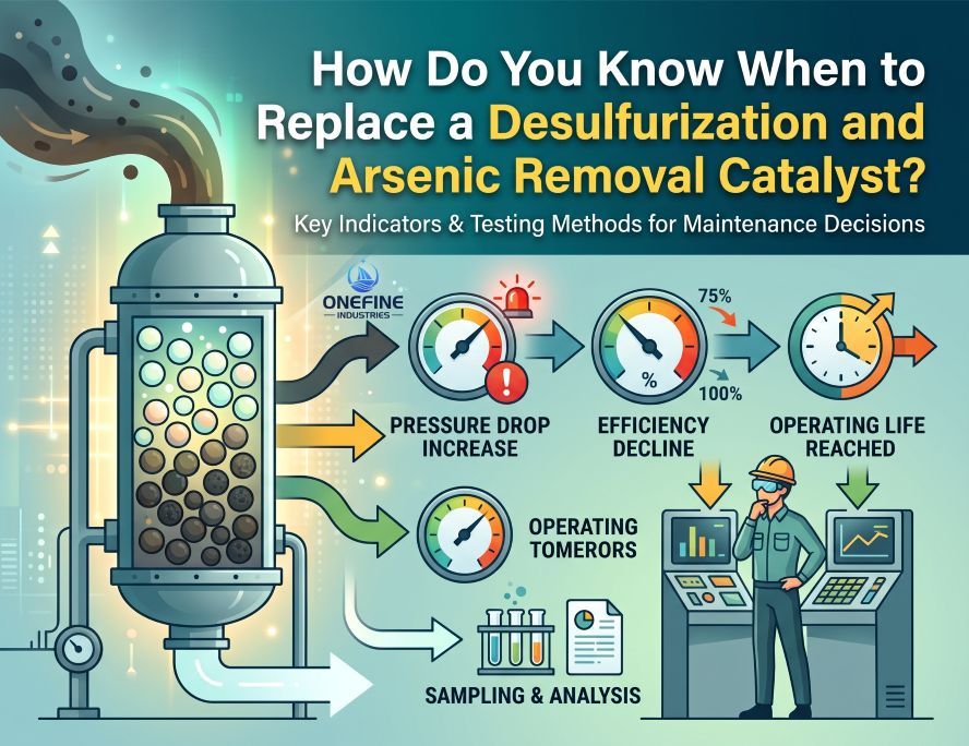 How Do You Know When to Replace a Desulfurization and Arsenic Removal Catalyst?