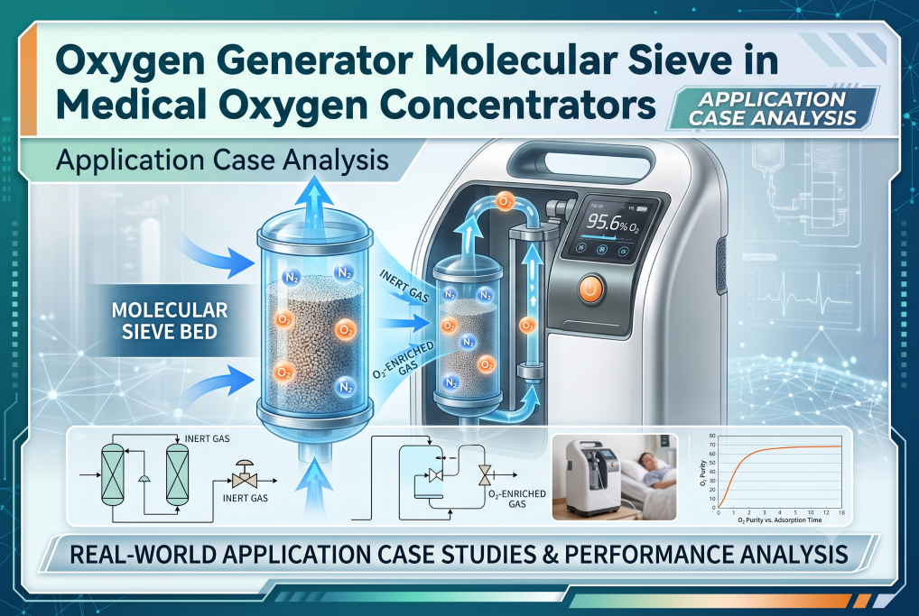 Oxygen Generator Molecular Sieve in Medical Oxygen Concentrators: Application Case Analysis
