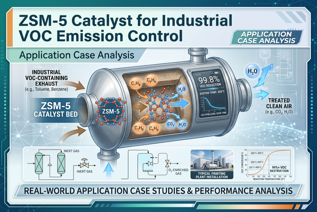 ZSM-5 Catalyst for Industrial VOC Emission Control: Application Case Analysis