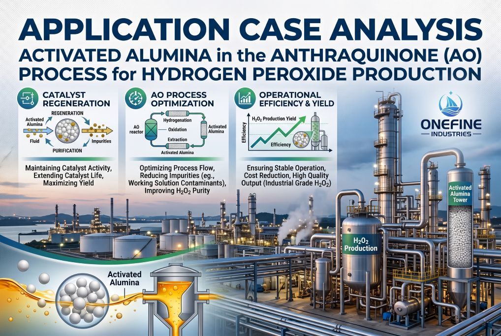 Activated Alumina in the Anthraquinone (AO) Process for Hydrogen Peroxide Production: Application Case Analysis