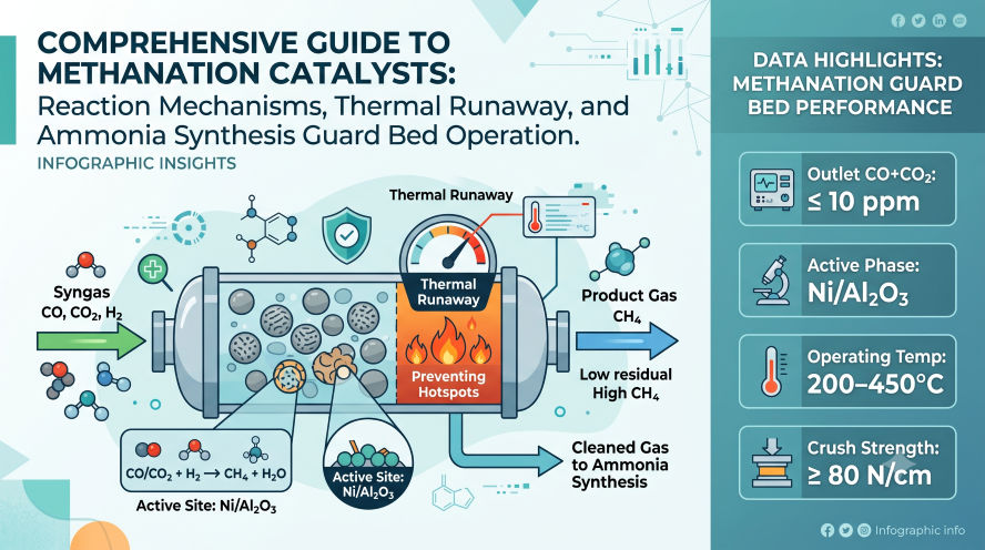 A Comprehensive Guide to Methanation Catalysts: Reaction Mechanisms, Thermal Runaway, and Ammonia Synthesis Guard Bed Operation