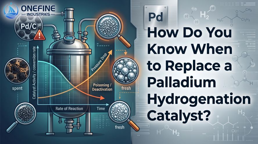 How Do You Know When to Replace a Palladium Hydrogenation Catalyst?