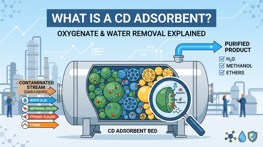 What Is a CD Adsorbent? Oxygenate & Water Removal Explained