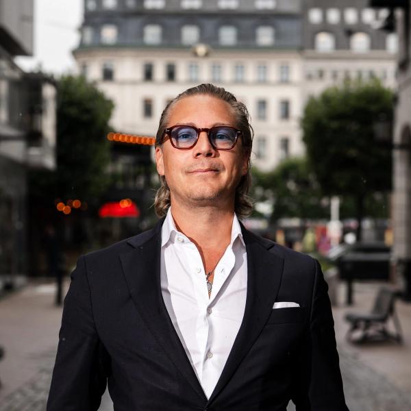 Porträtt av David Ahlroth