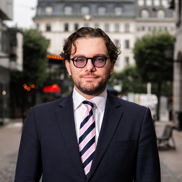 Porträtt av Charlie L Dahlström
