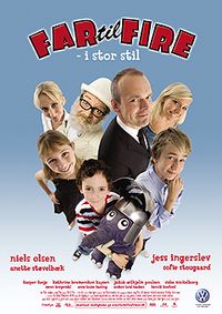 Plakat for 'Far til Fire – i stor stil'