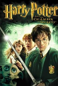 Plakat for 'Harry Potter og Hemmelighedernes Kammer - engelsk tale'
