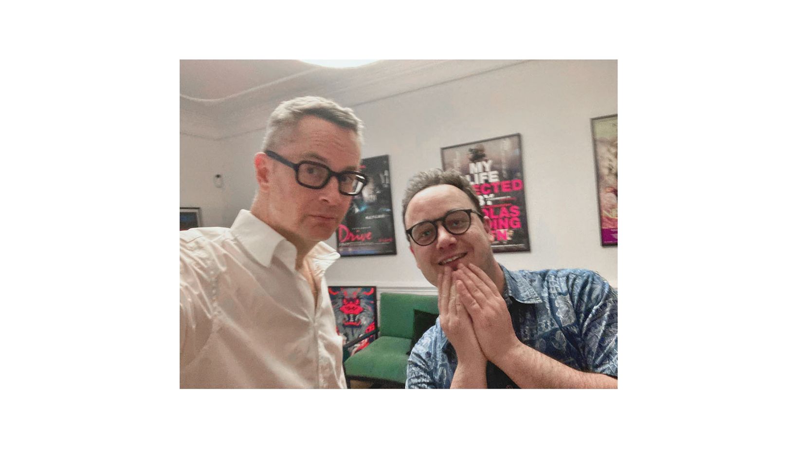 Nicolas Winding Refn og Bjarke Friis Kristensen