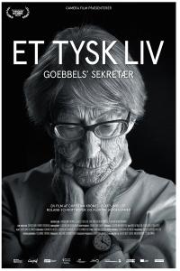 Plakat for 'Et tysk liv - Goebbels sekretær'