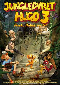 Plakat for 'Jungledyret Hugo 3'