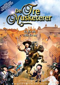 Plakat for 'De Tre Musketerer'
