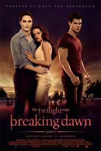 Plakat for 'The Twilight Saga: Breaking Dawn - del 1'