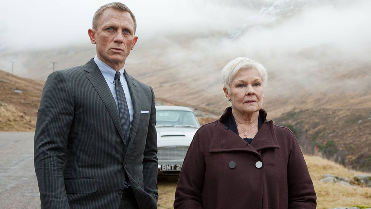 Daniel Craig Judi Dench James Bond Skyfall