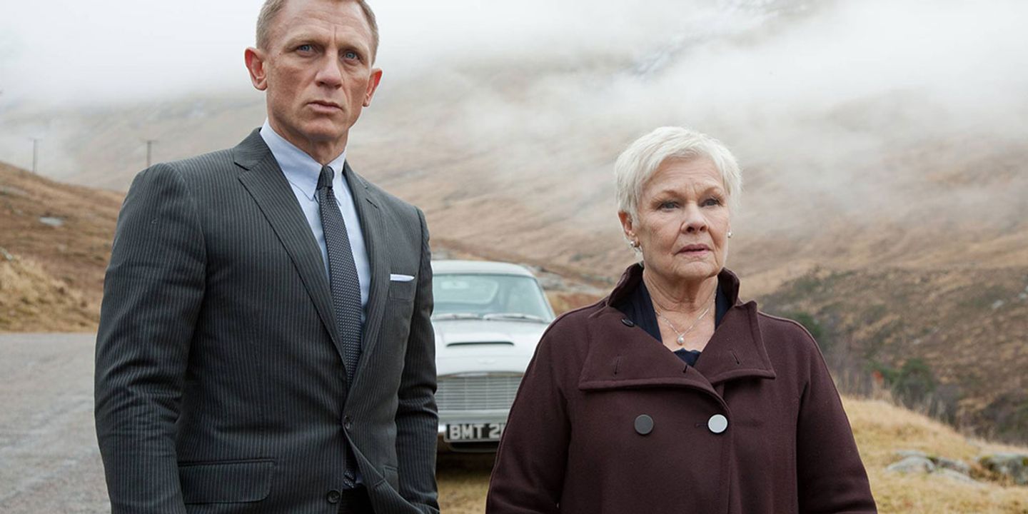 Daniel Craig Judi Dench James Bond Skyfall