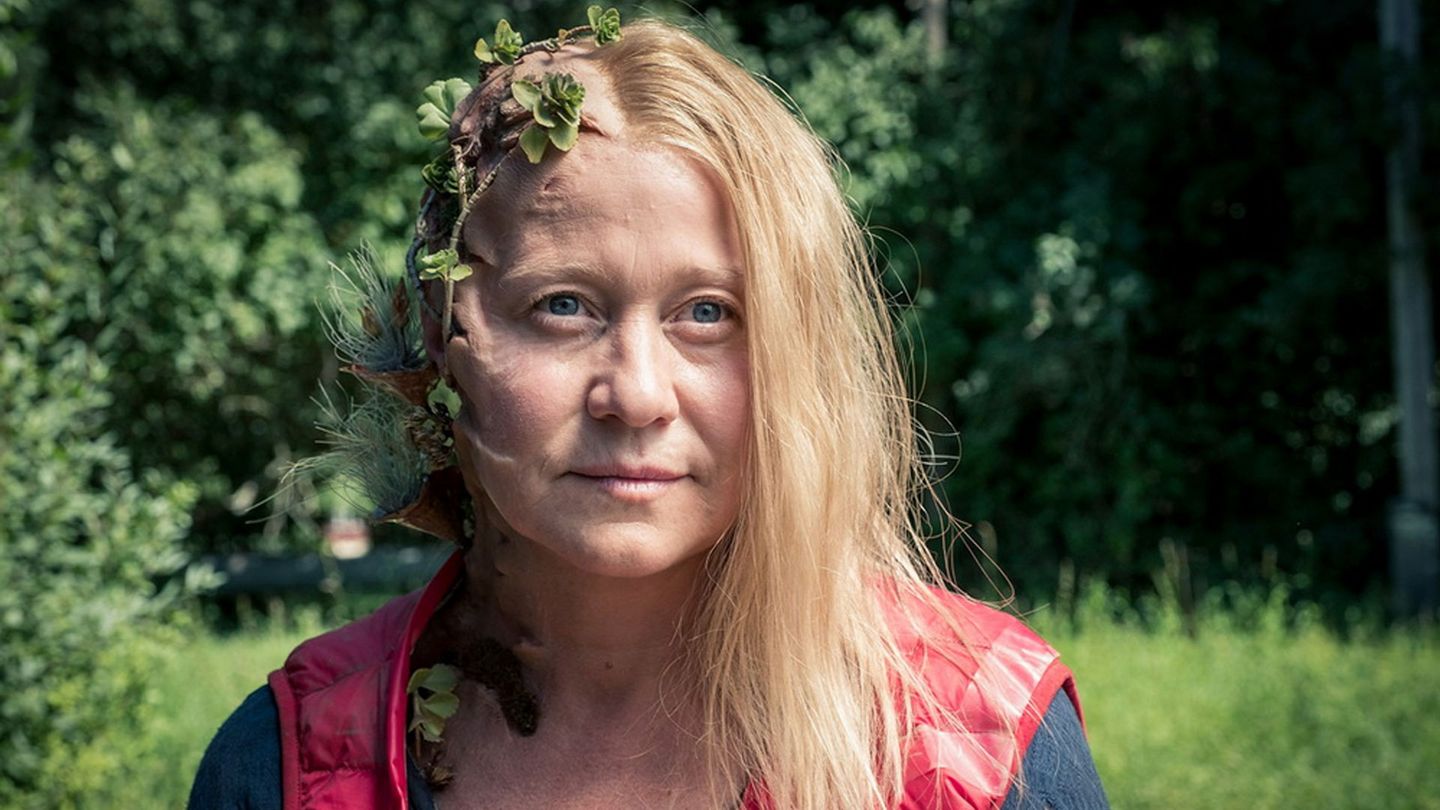 Trine Dyrholm i 'Endzeit'