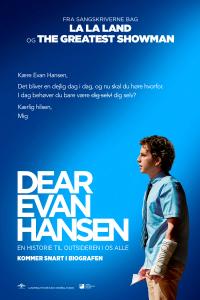 Plakat for 'Dear Evan Hansen'