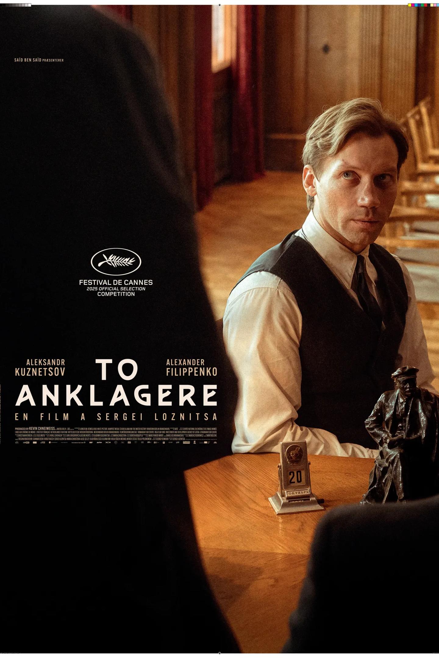 Plakat til 'To anklagere'