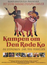 Plakat for 'Kampen om den røde ko (1987)'