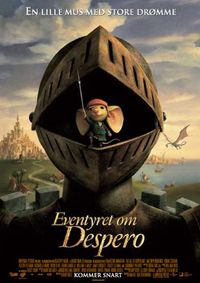 Plakat for 'Eventyret om Despero'