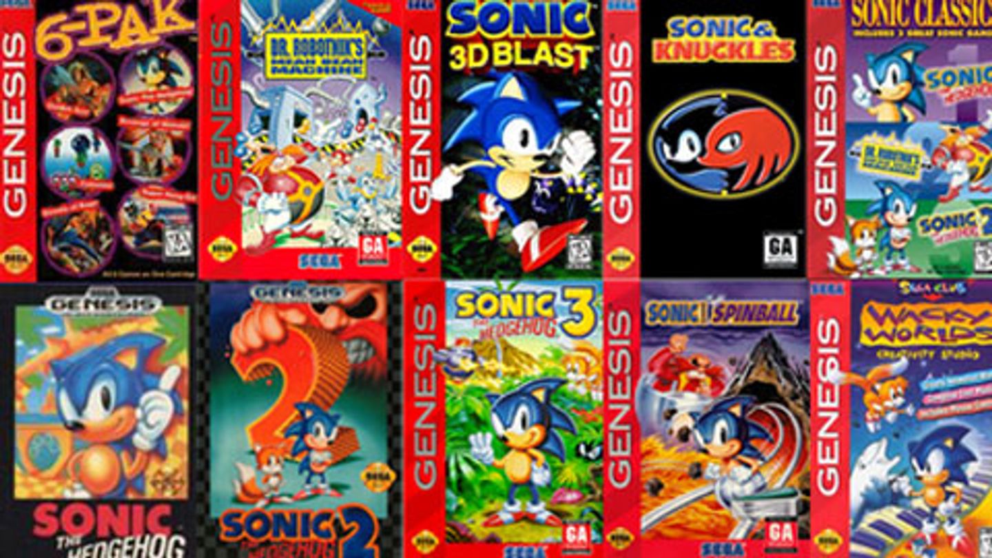 Sonic spil © DiviantArt