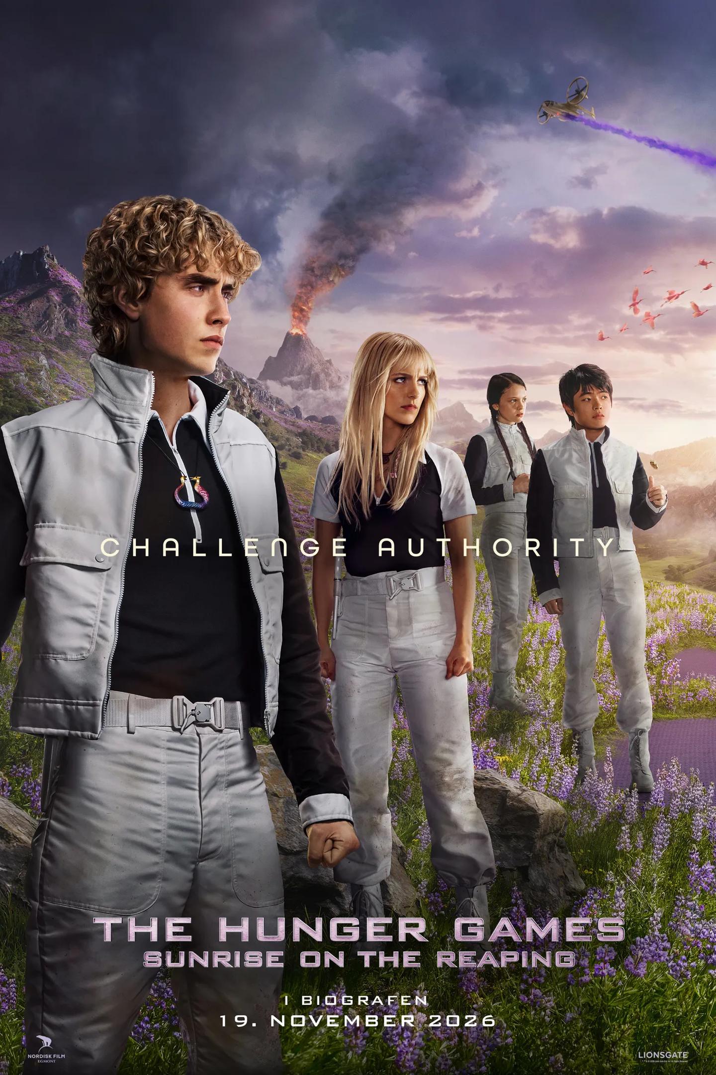 Plakat til 'The Hunger Games: Sunrise on the Reaping'