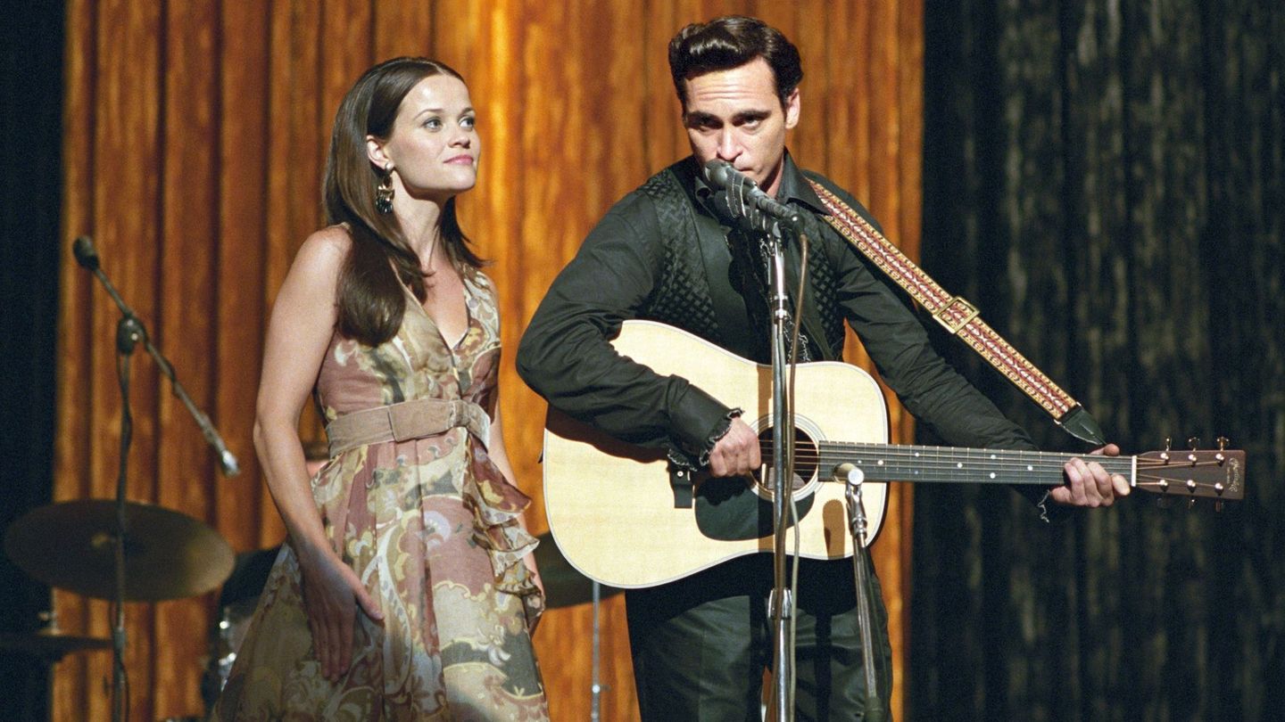 Joaquin Phoenix, Reese Witherspoon, I Walk the Line