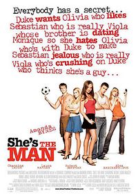 Plakat for 'She's the Man'