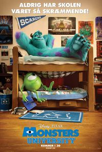 Plakat for 'Monsters University'