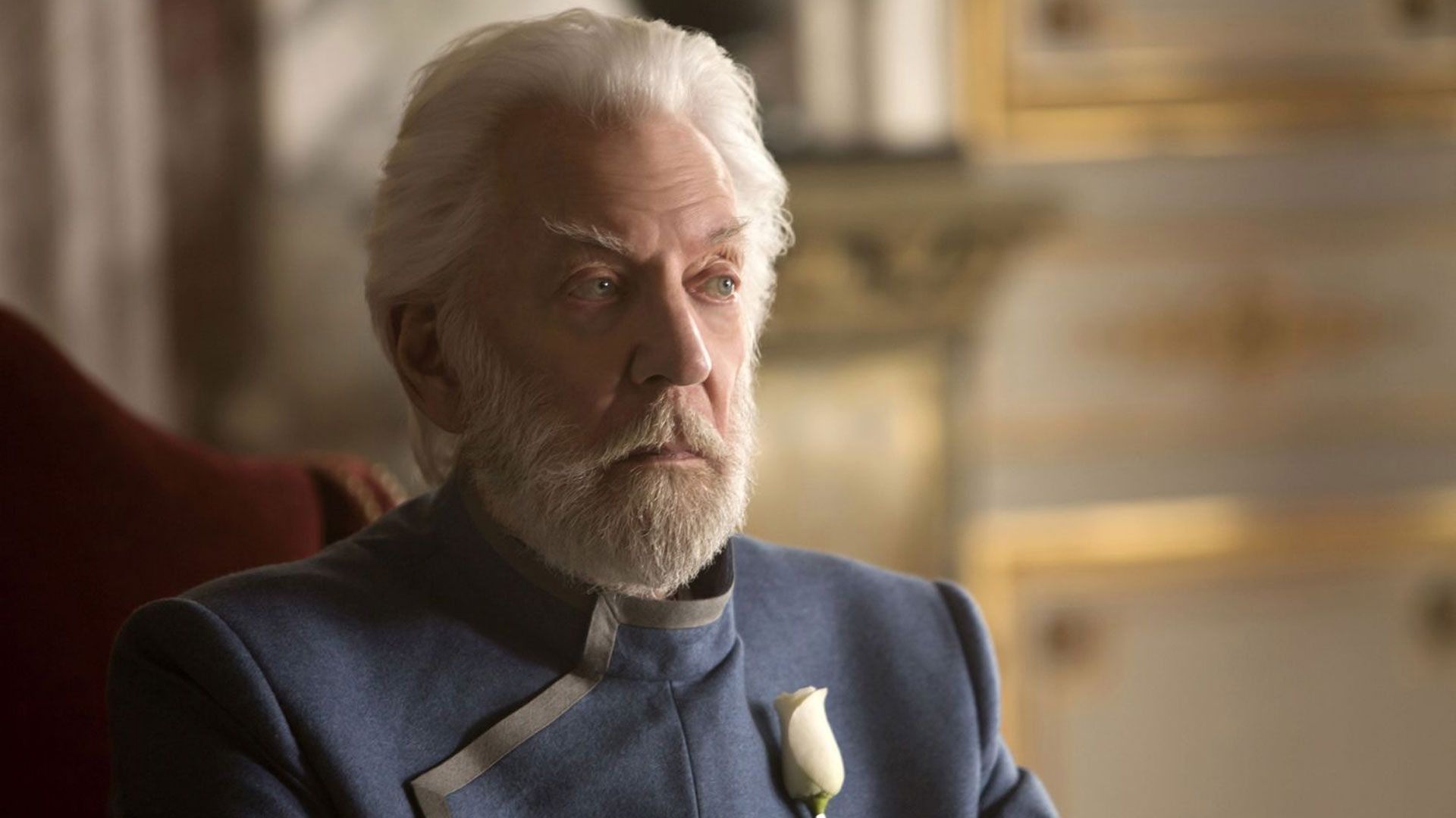 Donald Sutherland i 'Hunger Games'