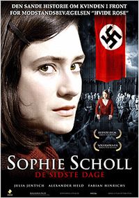 Plakat for 'Sophie Scholl – De Sidste Dage'