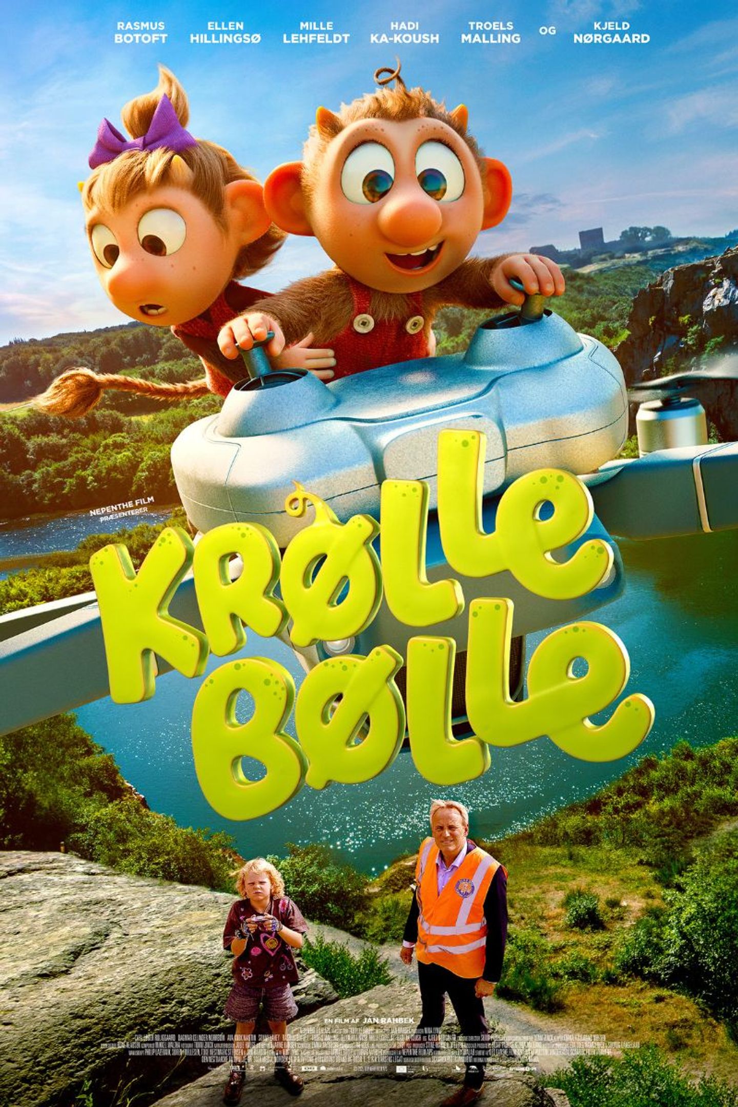 Plakat til 'Krølle Bølle'