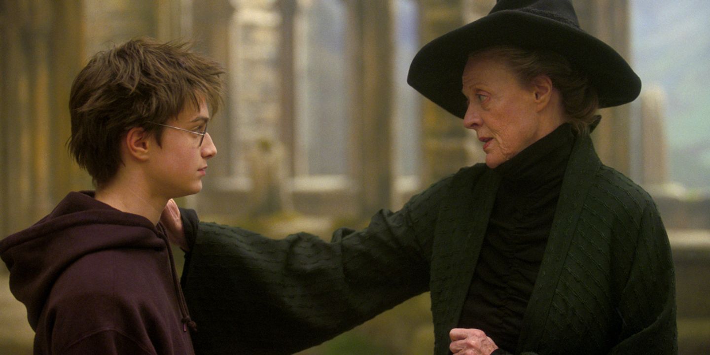 Harry Potter & McGonagall // Daniel Radcliffe & Maggie Smith