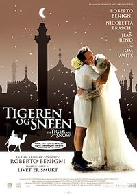 Plakat for 'Tigeren og sneen'