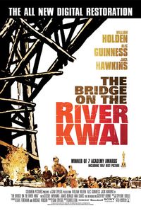Plakat for 'Broen over floden Kwai (1957)'