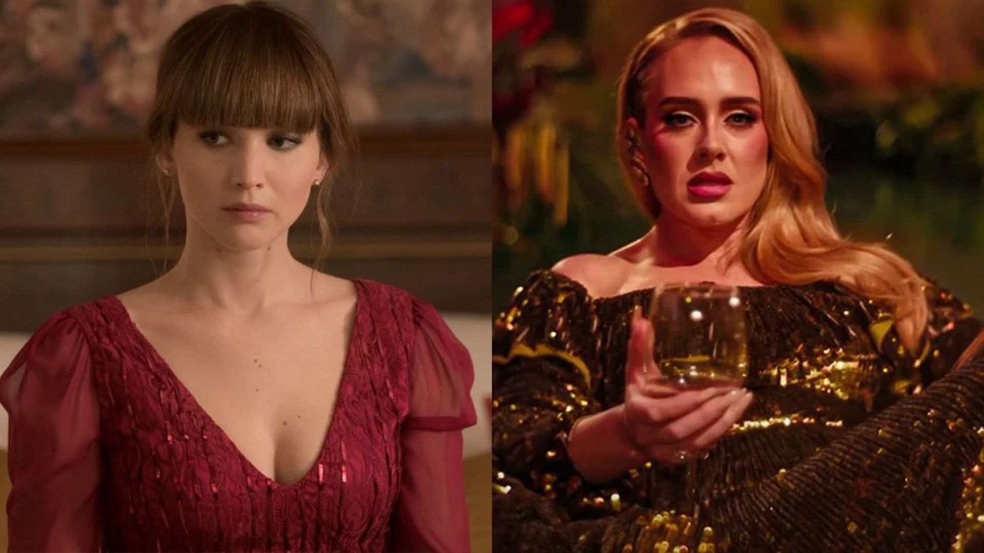 Jennifer Lawrence og Adele