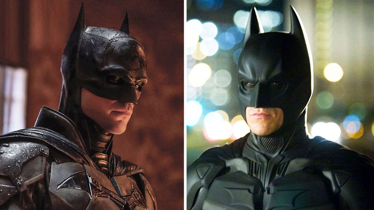 The Batman The Dark Knight Robert Pattinson Christian Bale