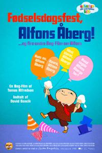 Plakat for 'Fødselsdagsfest, Alfons Åberg'