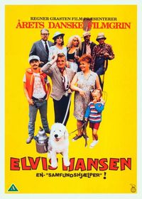 Plakat for 'Elvis Hansen - en samfundshjælper (1988)'