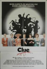 Plakat for 'Clue - Mørkekammerater'