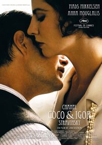 Plakat for 'Coco Chanel & Igor Stravinsky'
