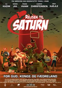 Plakat for 'Rejsen til Saturn'