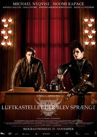Plakat for 'Luftkastellet der blev sprængt'