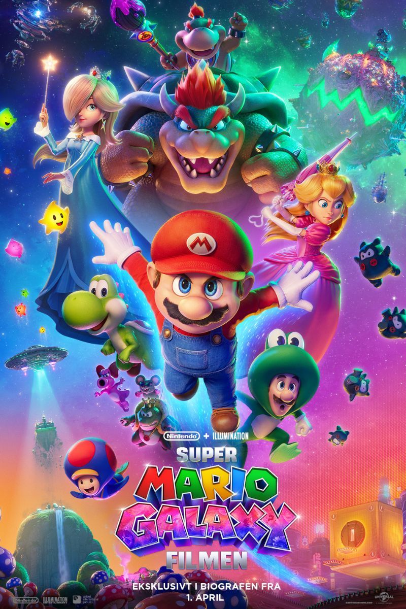 Plakat til 'Super Mario Galaxy Filmen'