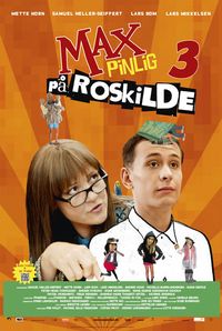 Plakat for 'Max Pinlig på Roskilde'